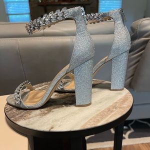 Perfect Holiday Heels! Badgley Mischka Embellished Heels